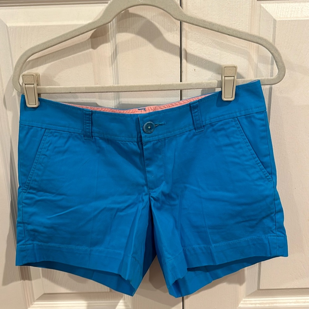 NWT Lilly Pulitzer Blue Callahan shorts (size 4)